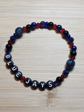 Toronto Blue Jays Night Mode Inspired Sparkle Bracelet